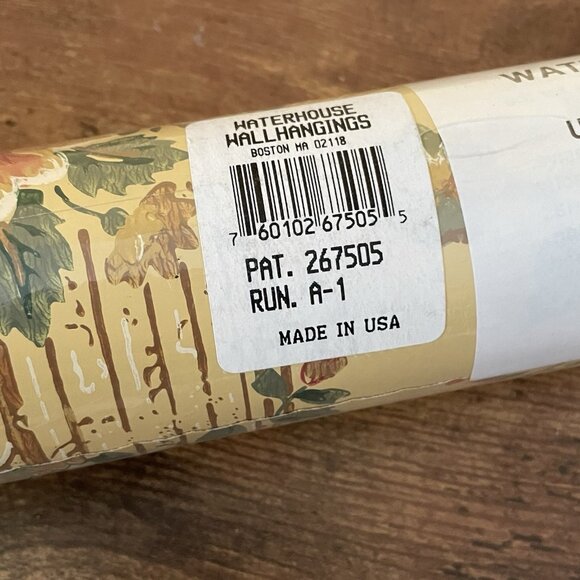 Waterhouse Wallhangings Wallpaper Double Roll Kensington Gardens Floral Columns - Picture 7 of 12